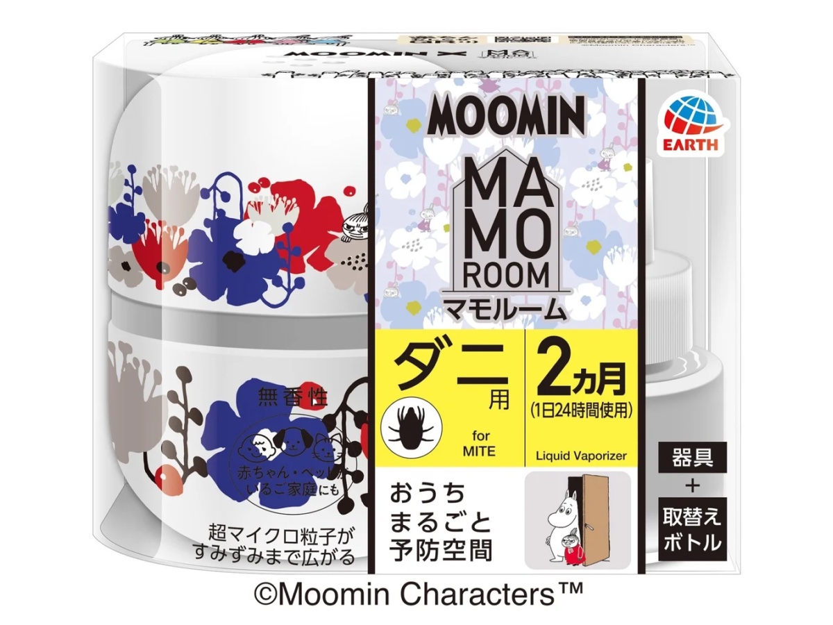 マモルーム ダニ用 ムーミン 2ヵ月用セット