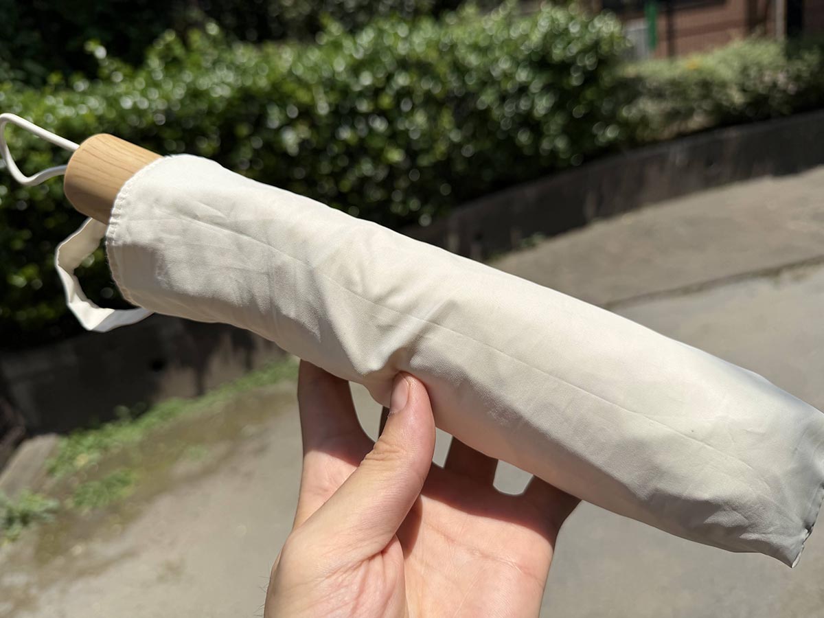 折りたたんだ状態
