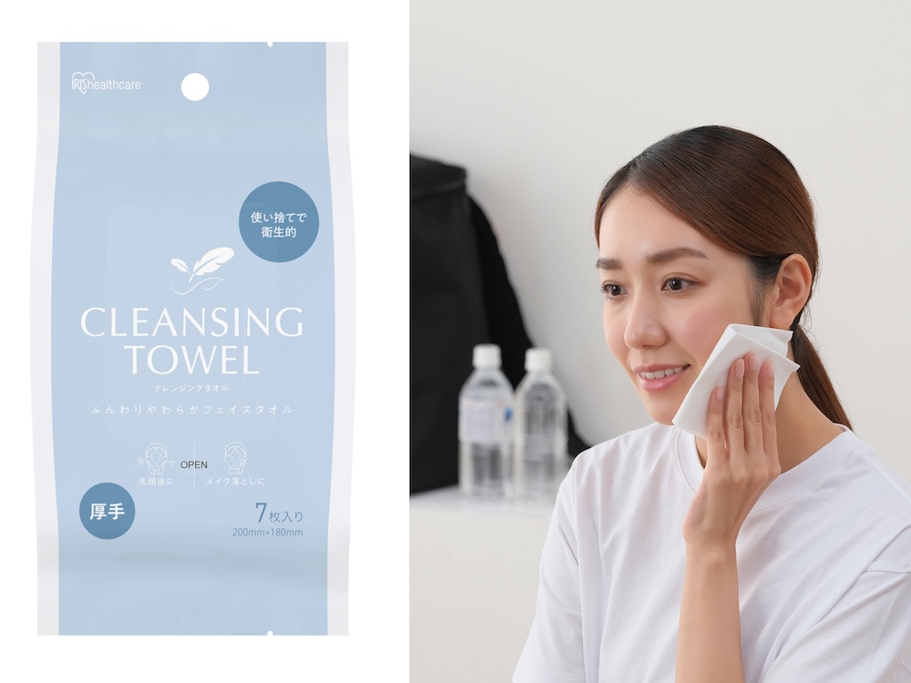 「長期保存からだふき」や「長期保存ウェットティッシュ」など、衛生用品を充実させている