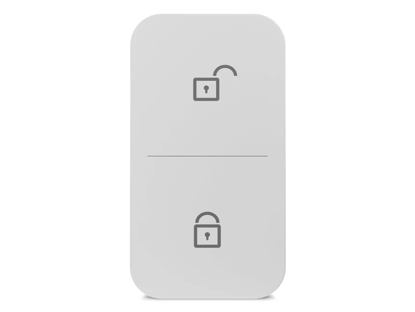 室内用のボタン「CANDY HOUSE Remote」。サムターンよりも手が届きやすい場所に設置できるし、スマホを取り出す必要もない