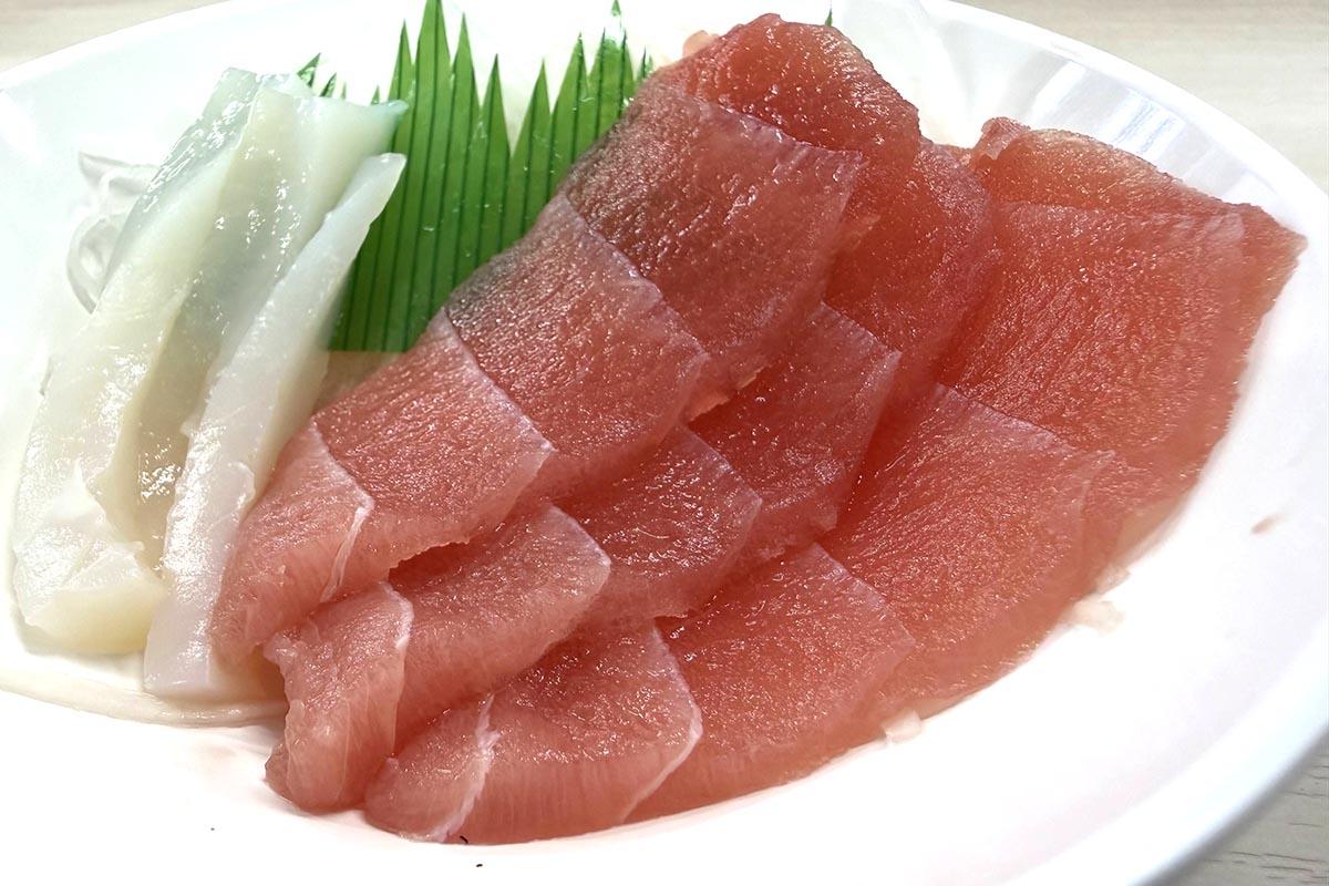 刺身を解凍したところ、温めすぎやムラもなく、ちょうどいい温度に仕上がっていた