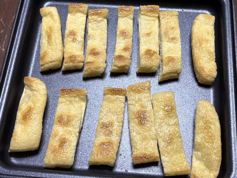 油揚げもカリカリに