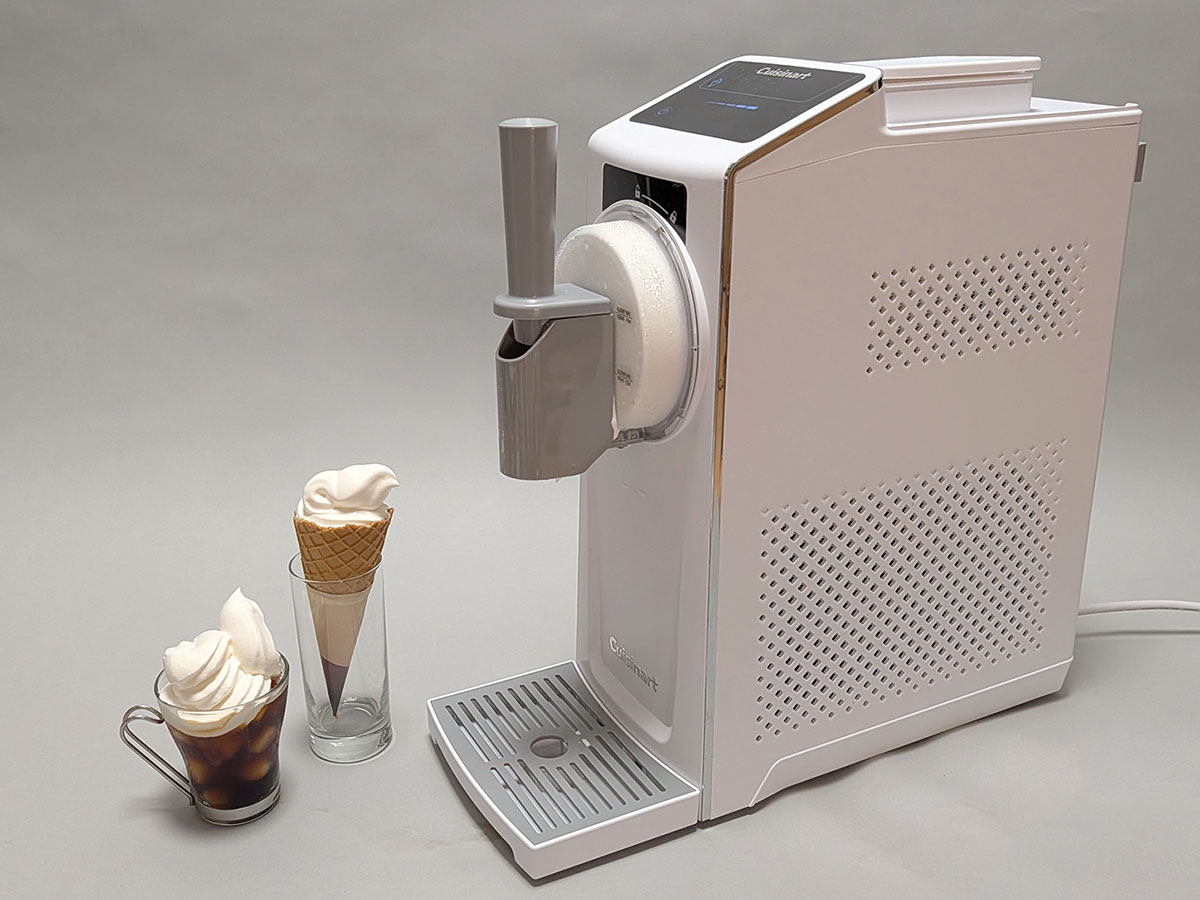 クイジナートの「フローズンドリンク&ソフトクリームメーカー ICE-200J」