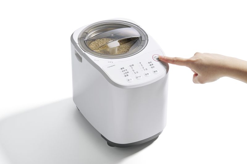操作部はフラットボタン