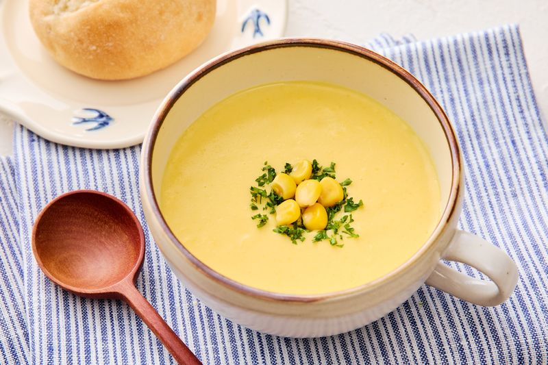 ポタージュモードは、食材を加熱しながら細かくかくはんし、なめらかな口当たりに仕上げる