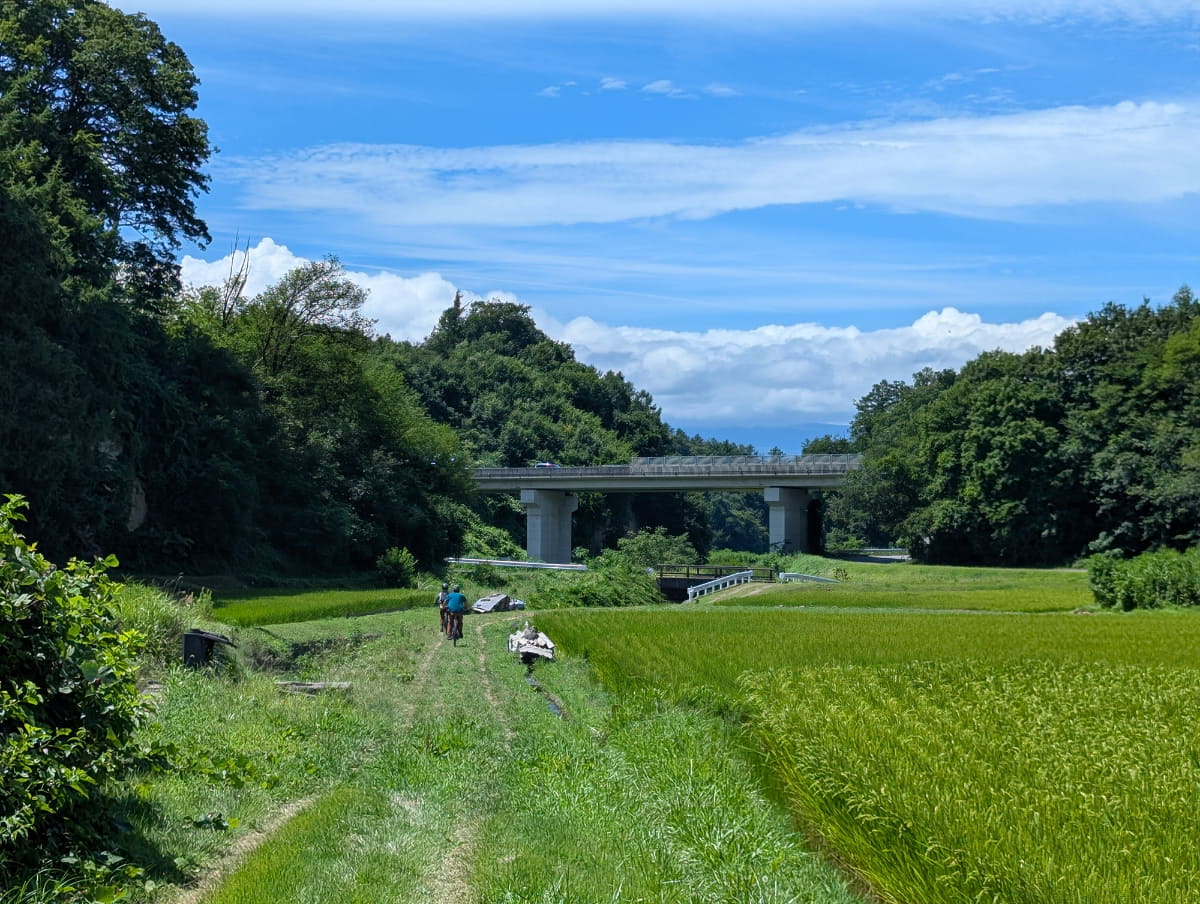 のんびり里山ライドしたり