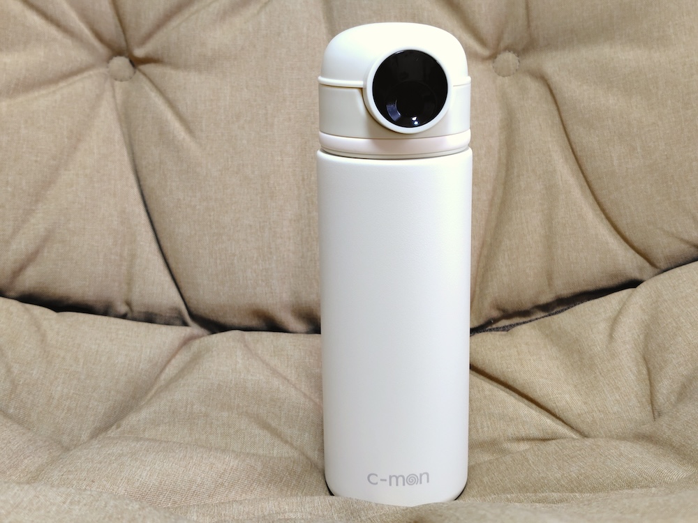 ハスラック 指紋認証ロック機能付きスマートボトル「c-mon(シーモン)」500ml