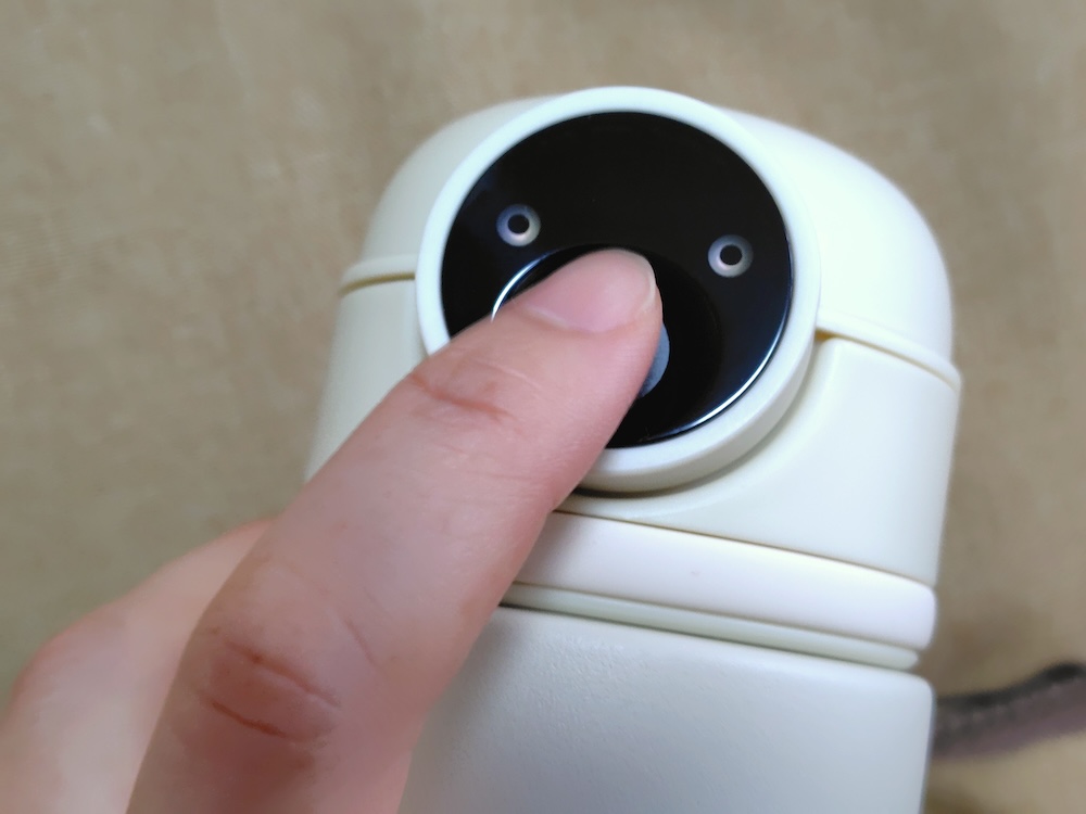指紋15個まで登録が可能。うち管理者として2個を登録できる