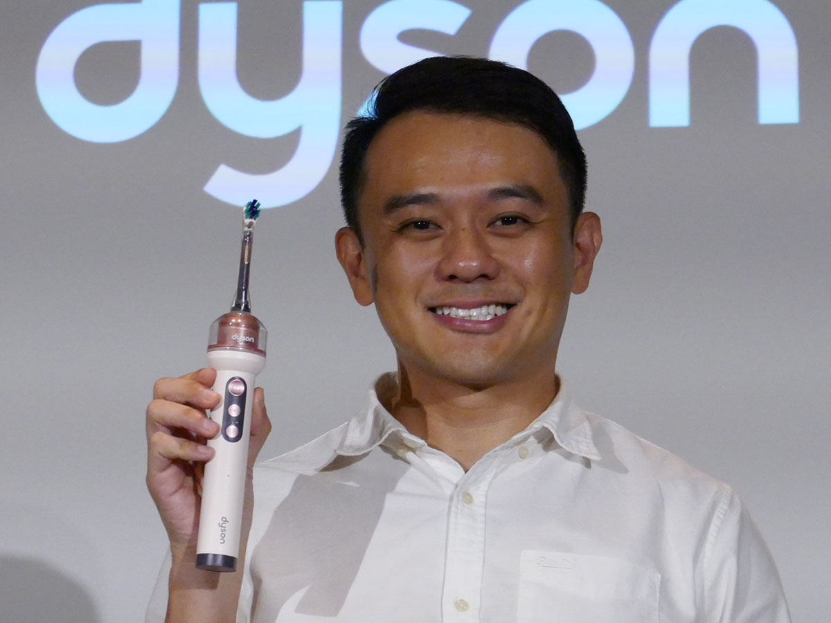 Dyson Singapore Head of Design EngineeringのSteven Ongさん