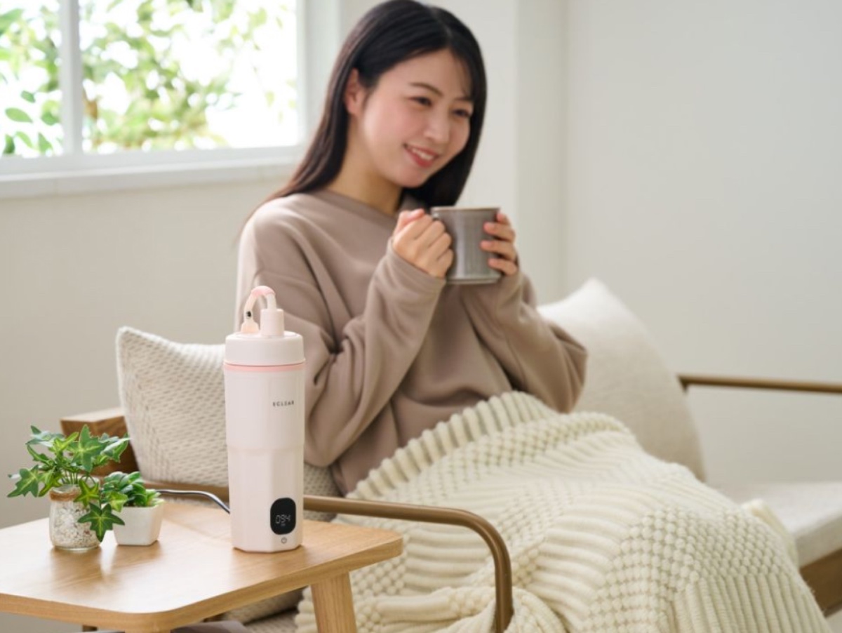タイマー機能を備え、朝の忙しい時間でも気軽に白湯を楽しめる
