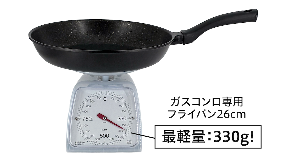 軽くて丈夫なアルミダイカスト製