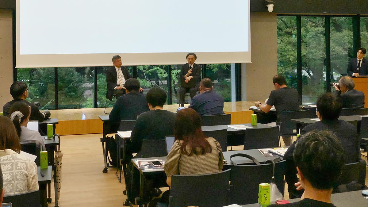 象印と東京農業大学による共同記者説明会。おいしいごはんの決め手になるという、象印の「大火力」の秘密について語られました