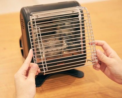 前面ガードは取り外し可能
