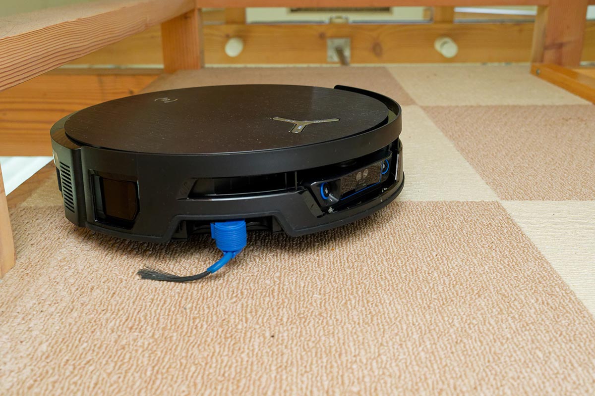 カーペットのホコリ除去率は従来比4倍に