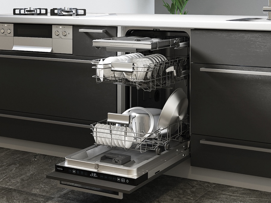 ビルトイン食器洗い乾燥機「DWS-S90A」