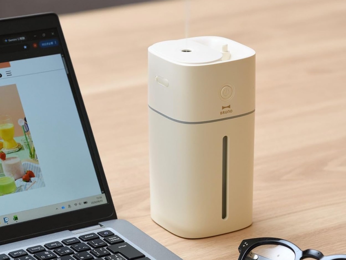 USB充電式のコンパクトな加湿器