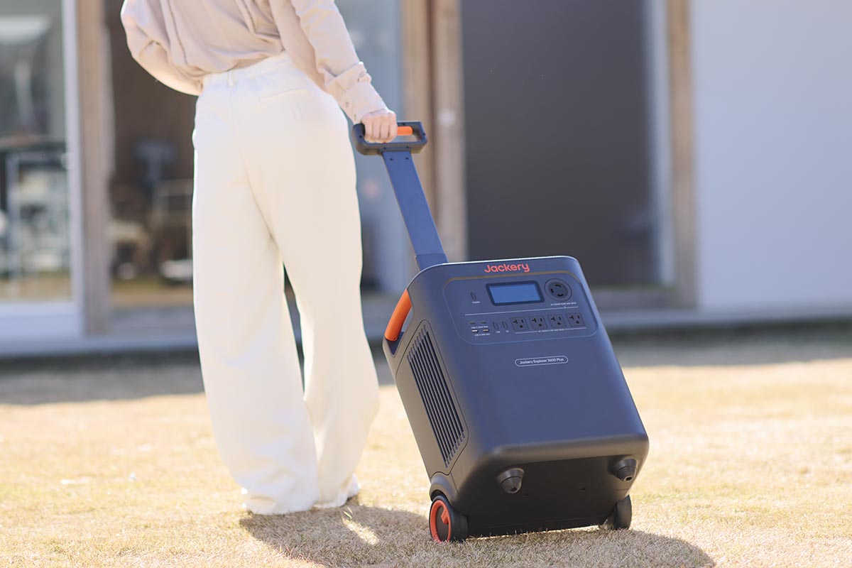 Jackery ポータブル電源 3600 Plus