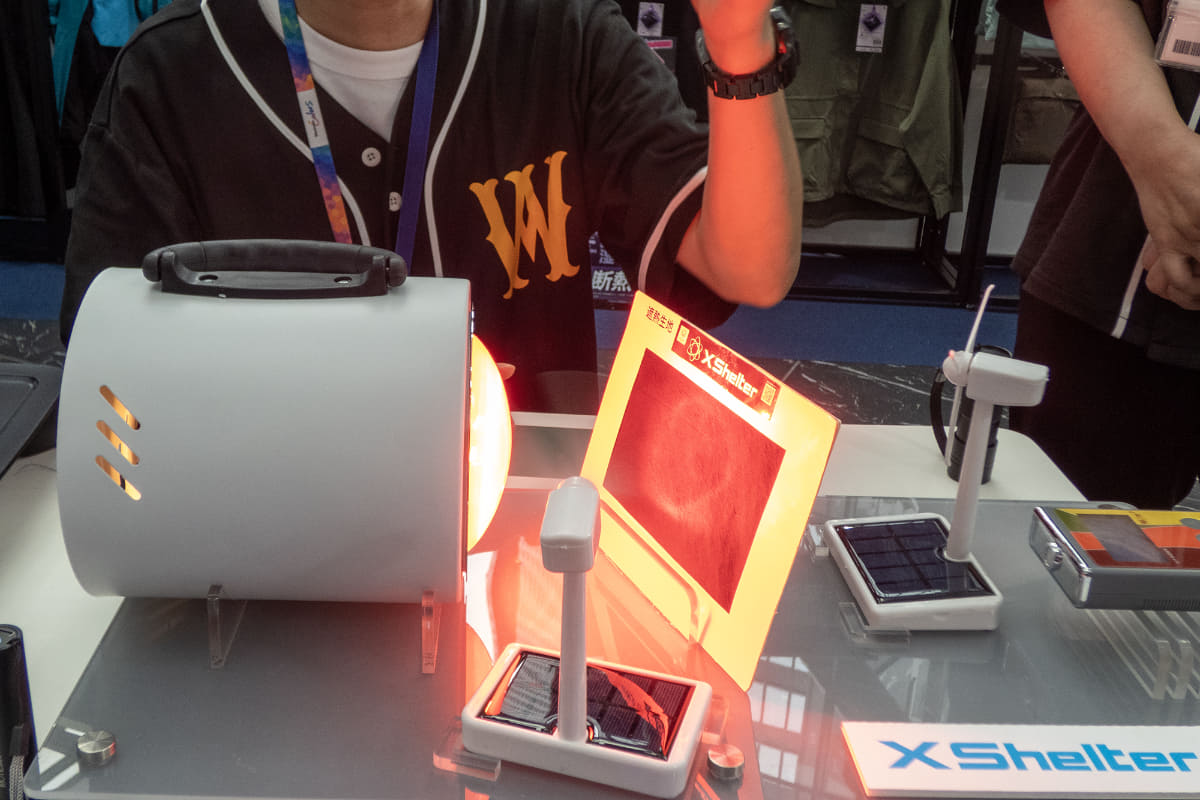 XShelterの場合はすぐに羽根が止まってしまう