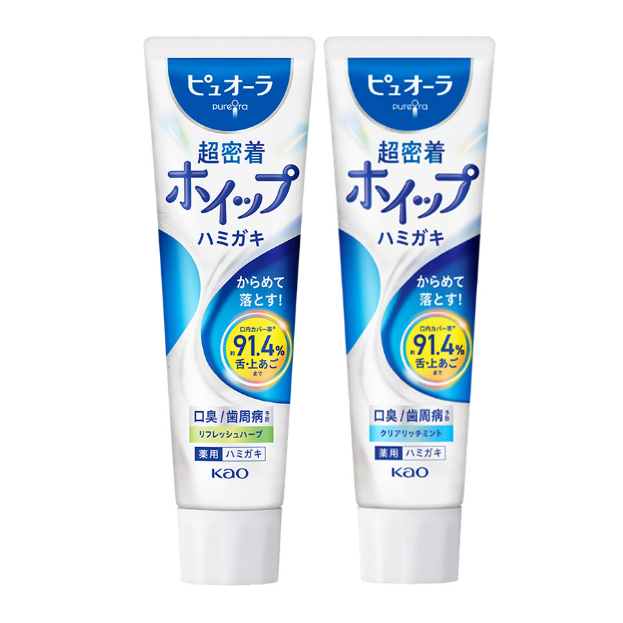 磨くたびに濃密なホイップ泡へ変化する