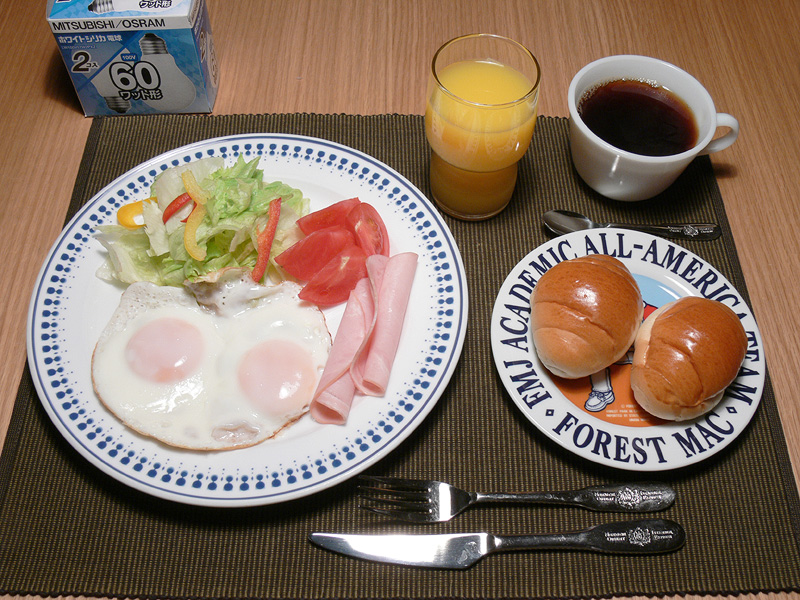 <b>【白熱電球：60W】</b><br>全体的においしそうに見える