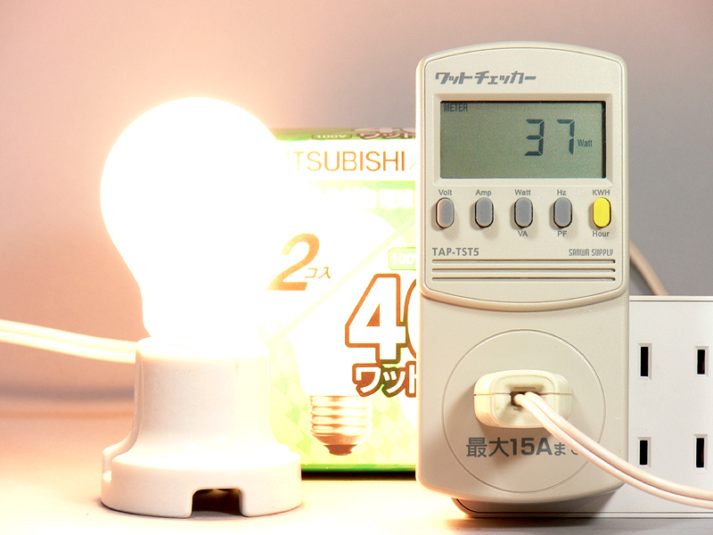 <b><font color="navy" size="2">【白熱電球：40W　37W】</font></b>