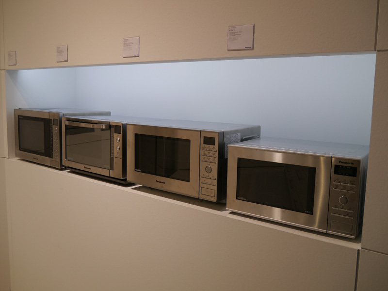 電子レンジ製品のラインアップの拡大している