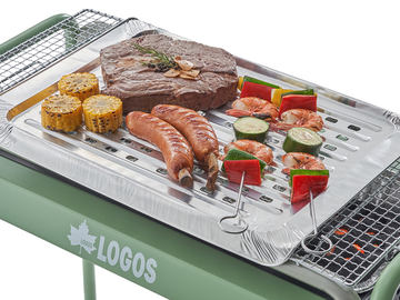 ロゴス、BBQも薪火料理も楽しめる焚き火台 - 家電 Watch