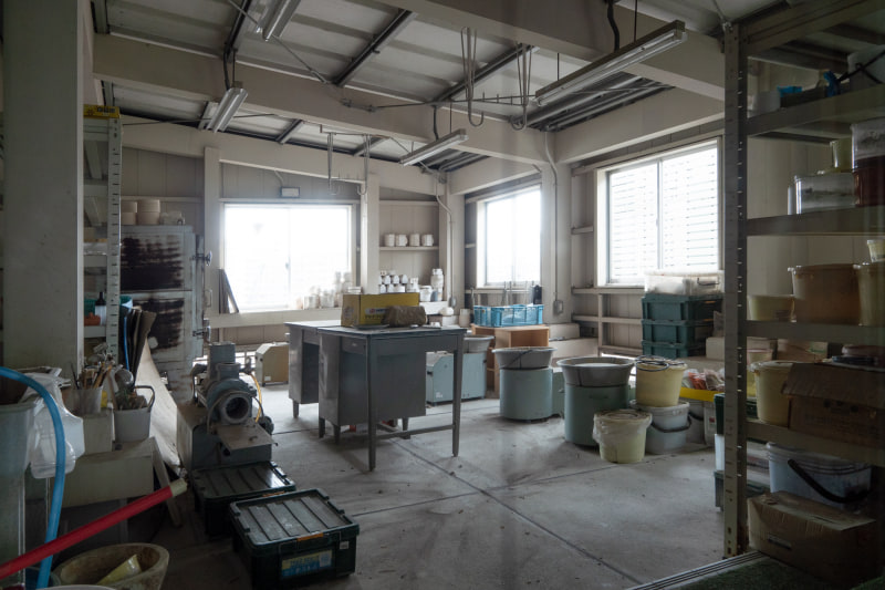 本格的な陶芸も体験できる陶芸室