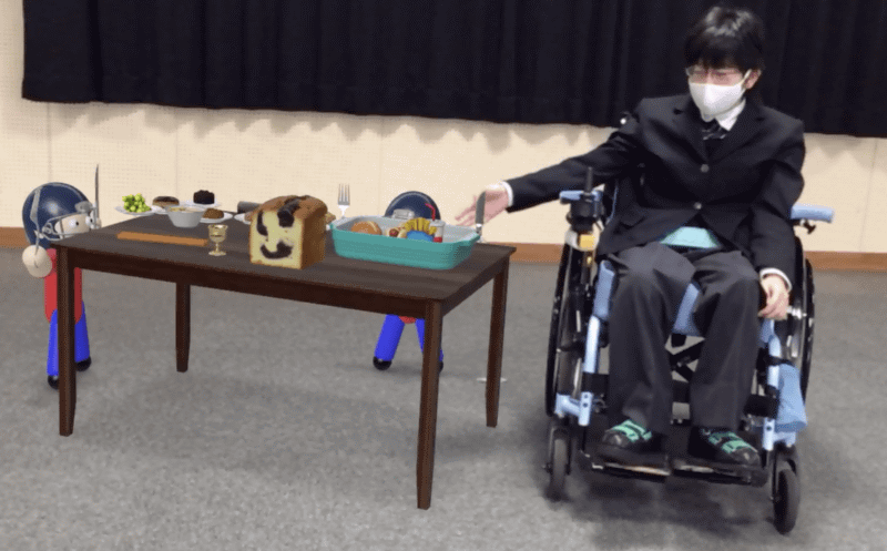 ARで飢餓を再現し、拡張現実の世界で説明する動画制作に挑戦