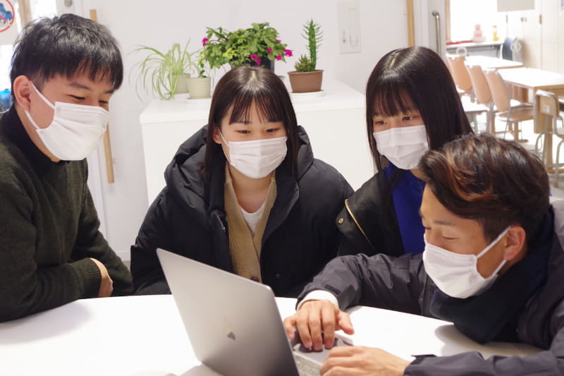 「あしてらキャンプ」の様子