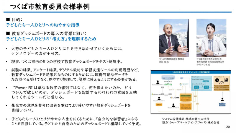 茨城県つくば市教育委員会の教育データ利活用の取り組み