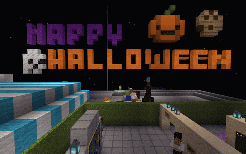 ハロウィーンパークの入り口