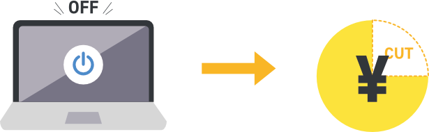 リソースコストを削減可能