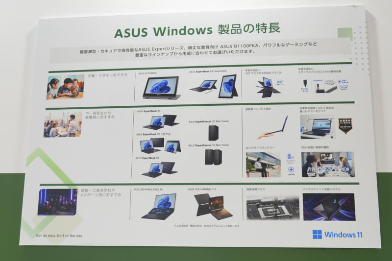 用途別のWindows PC