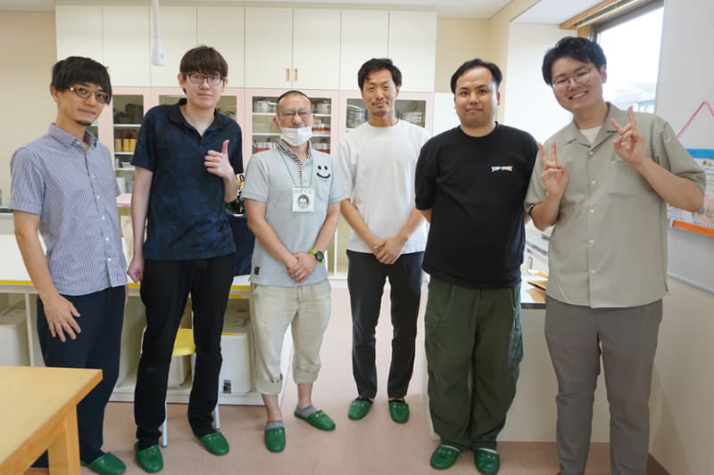 写真左から、白坂翔氏、小池淳皓氏、野澤邦仁氏、森本佑紀氏、伊藤誠人氏、森山晴介氏