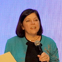 米マイクロソフトコーポレーション 教育マーケティング副社長 ペイジ・ジョンソン氏