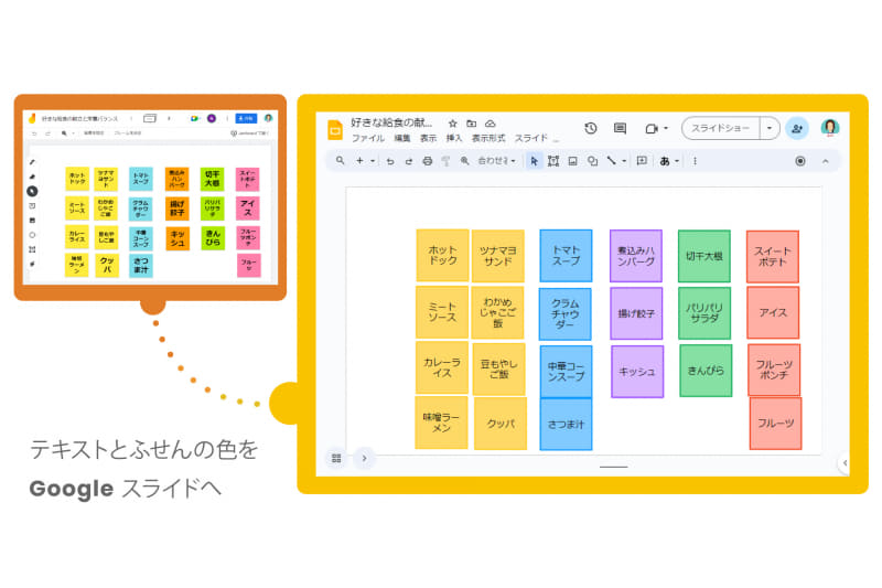 Jamboard からスライドに変換するコンバーターも提供予定