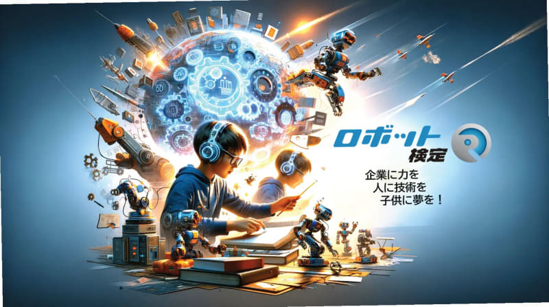 ロボット検定の第1回検定を4月14日より開始