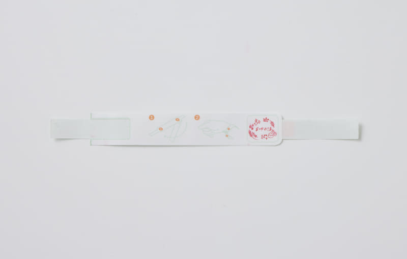 取り付け方を紹介したイラストが内側に描かれており、迷わずに付けることができる