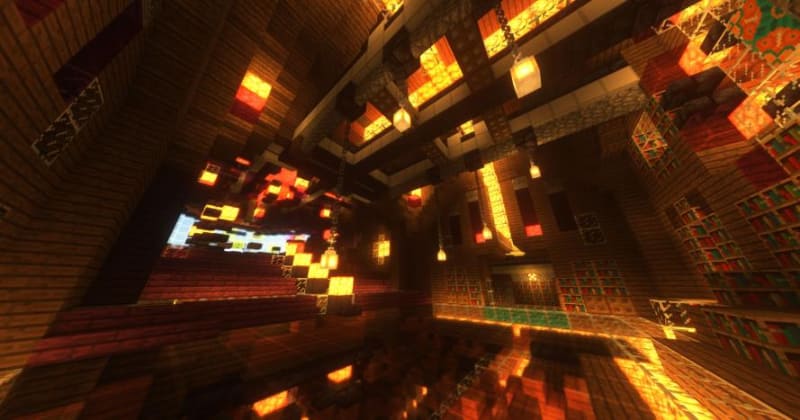 ファンタジーの世界観を彷彿とさせる図書館のインテリア
