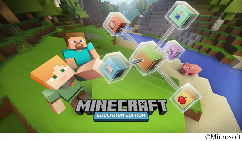 教育版マインクラフトでプログラミングを学べる