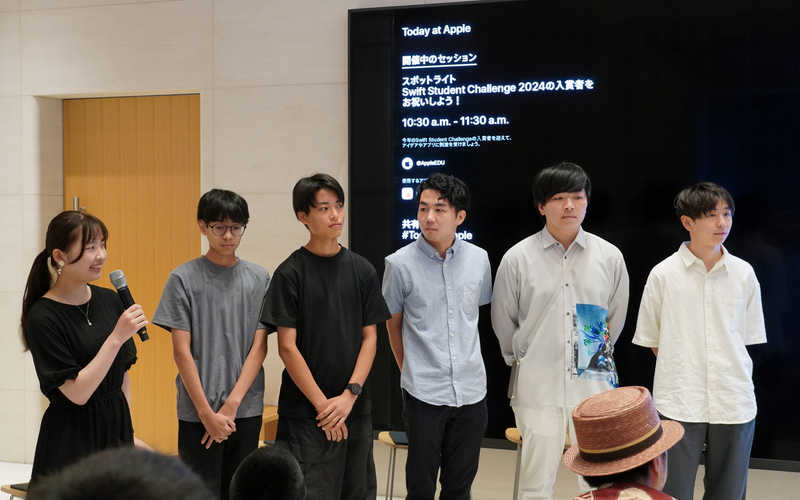 6人の開発者たち