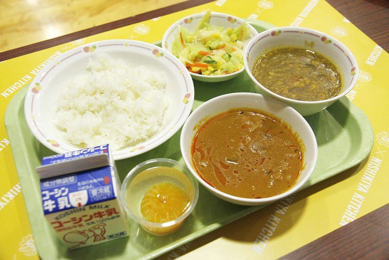 実際の給食