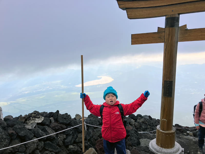 過去の富士山チャレンジツアーの様子