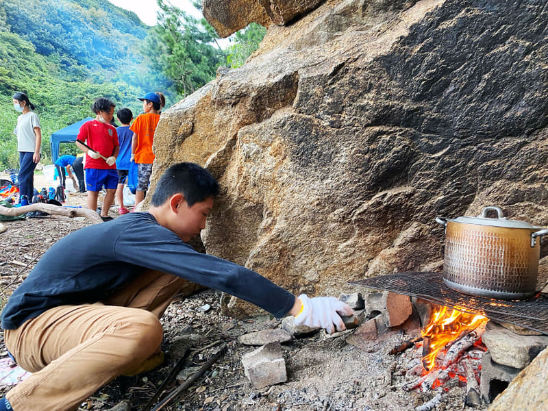 NPO法人生涯学習サポート兵庫が「第19回 無人島学校 〜無人島一週間自給自足生活挑戦〜」を開催