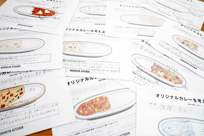 子供たちが考えたカレーのアイデア