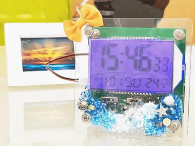 オリジナルのデジタル時計を作成する「オリジナル時計コース」