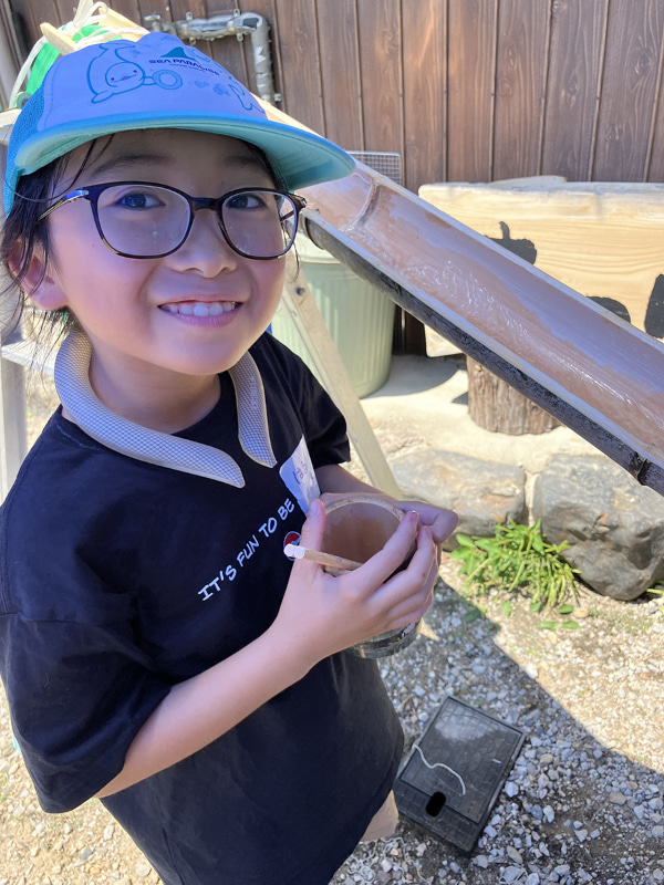 過去に実施した「預かり自然体験dive」の様子