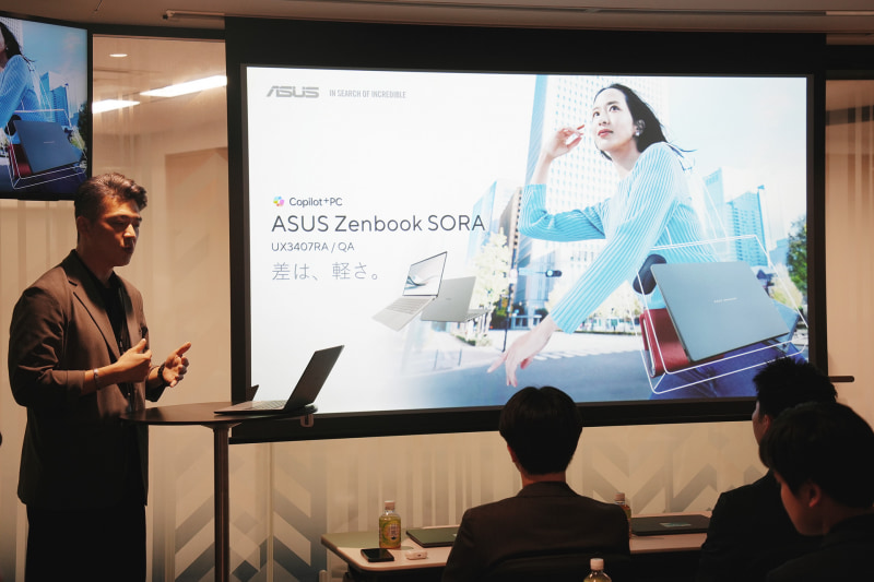 「薄くて持ち運びやすく、耐久性とスタイリッシュなデザインの両立が必要」とAlvin氏