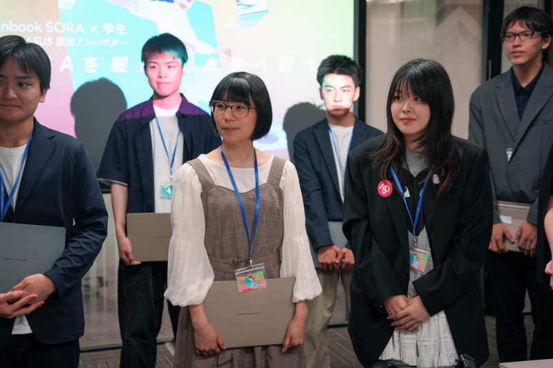 アンバサダー同士で歓談中